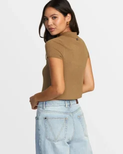 Women RVCA Sweaters>PAST DUE SWEATER