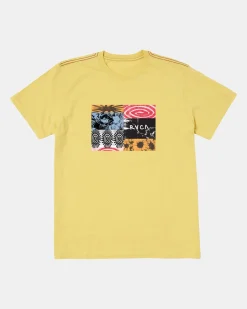 RVCA Tees / Tanks>PATCHWORK TEE