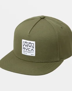 RVCA Hats / Beanies>PEAKS SNAPBACK HAT