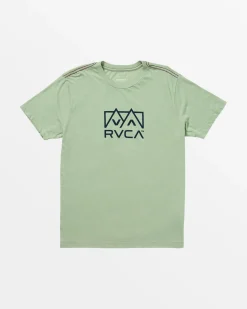 RVCA Tees / Tanks>PEAKS TEE