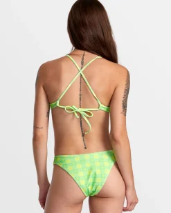 Women RVCA Bikini Bottoms|Bikini Bottoms>PICNIC HIGH LEG FRENCH BIKINI BOTTOMS