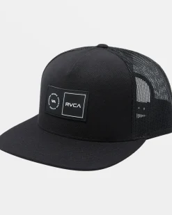 RVCA Hats / Beanies>PLATFORM TRUCKER HAT