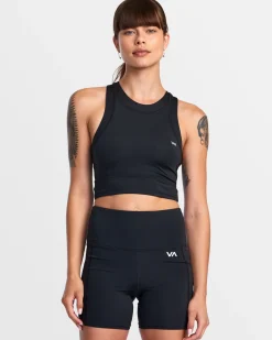 Women RVCA Athletic Shorts>POCKET BIKE SHORTS