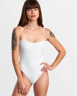 Women RVCA One Pieces|One Pieces>POINTE ONE-PIECE SWIMSUIT