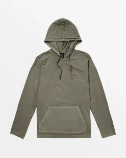 RVCA Hoodies / Sweatshirts>PTC PIGMENT HOODED LONG SLEEVE TEE