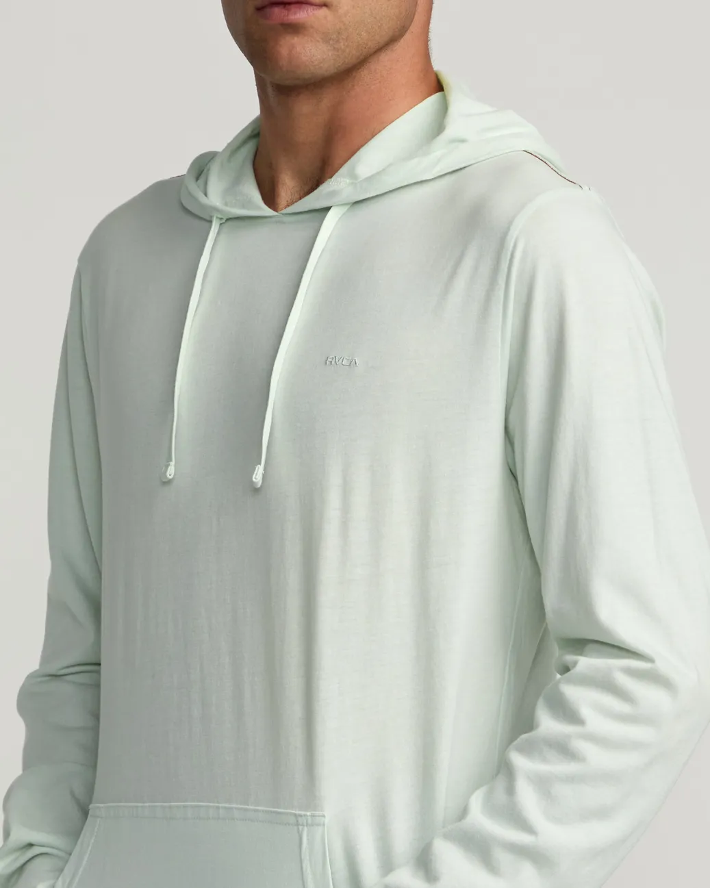 RVCA Hoodies / Sweatshirts>PTC PIGMENT HOODED LONG SLEEVE TEE