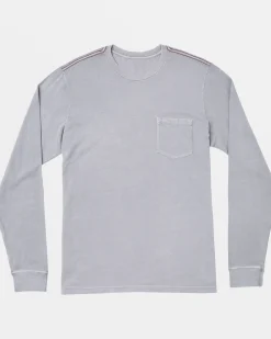 RVCA Tees / Tanks>PTC PIGMENT LONG SLEEVE TEE