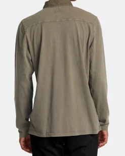 RVCA Shirts / Flannels>PTC POLO II LONG SLEEVE SHIRT