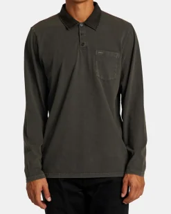 RVCA Shirts / Flannels>PTC POLO II LONG SLEEVE SHIRT