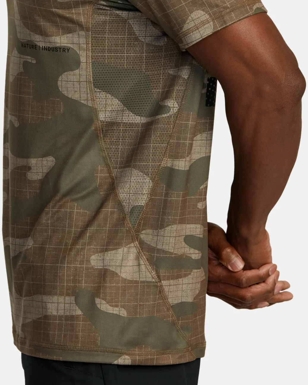 RVCA Workout Shirts|Tees / Tanks>RADIATE SPORT VENT TEE