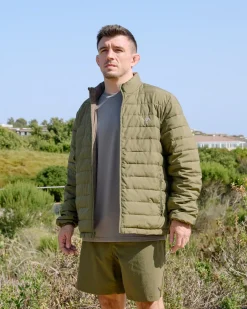 RVCA Workout Jackets|Jackets>REVERSIBLE PUFFER JACKET