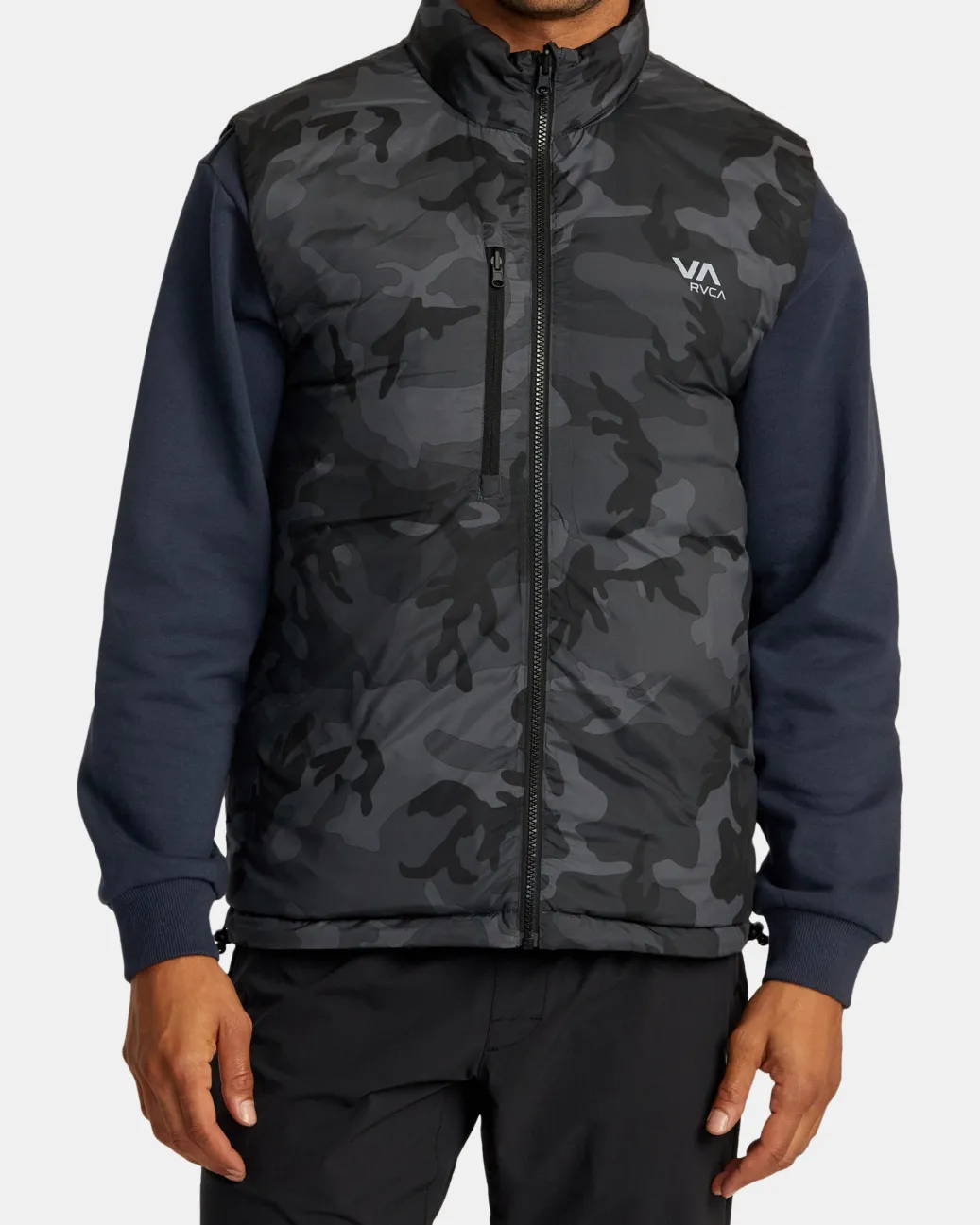 RVCA Jackets>REVERSIBLE PUFFER VEST