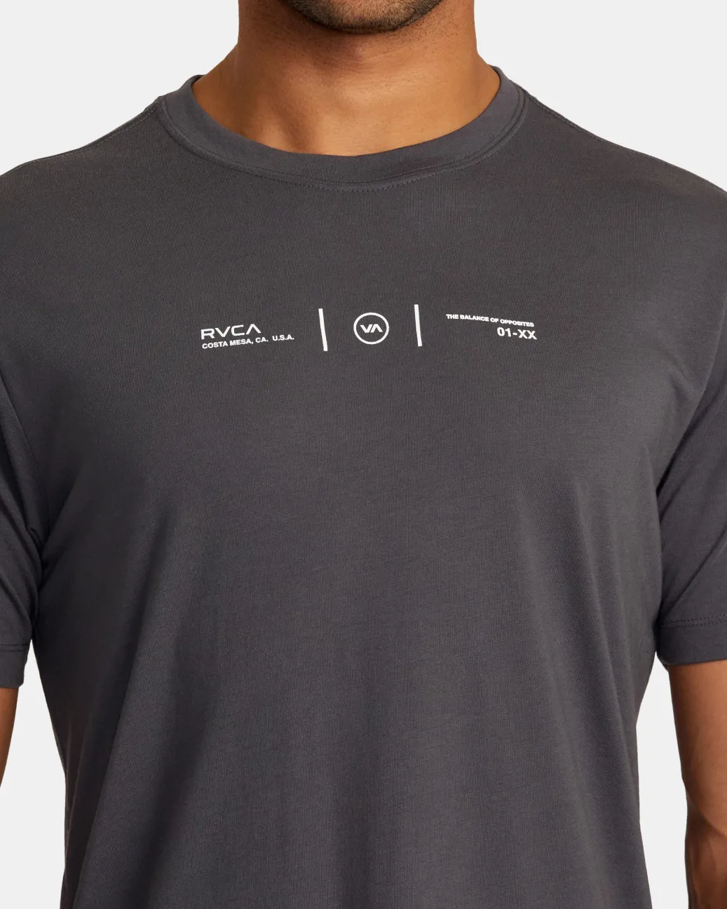 RVCA Workout Shirts|Tees / Tanks>CHECK BOX SHORT SLEEVE TEE