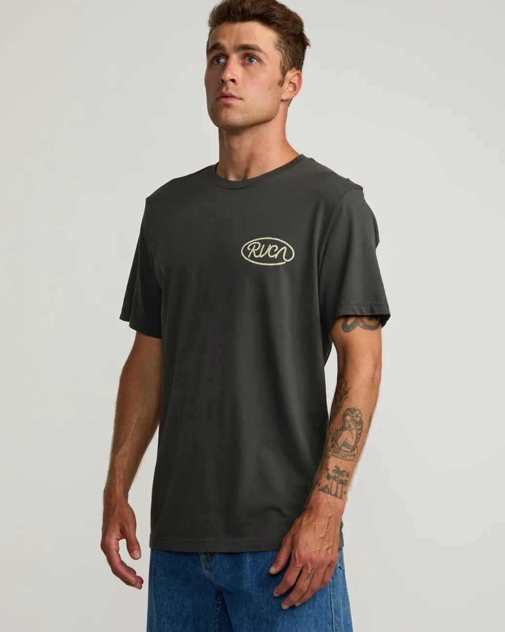 RVCA Tees / Tanks>LASSO TEE