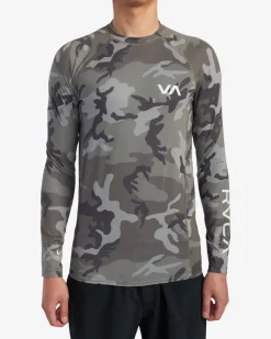 RVCA Rashguards / Surf Tees>LONG SLEEVE RASHGUARD