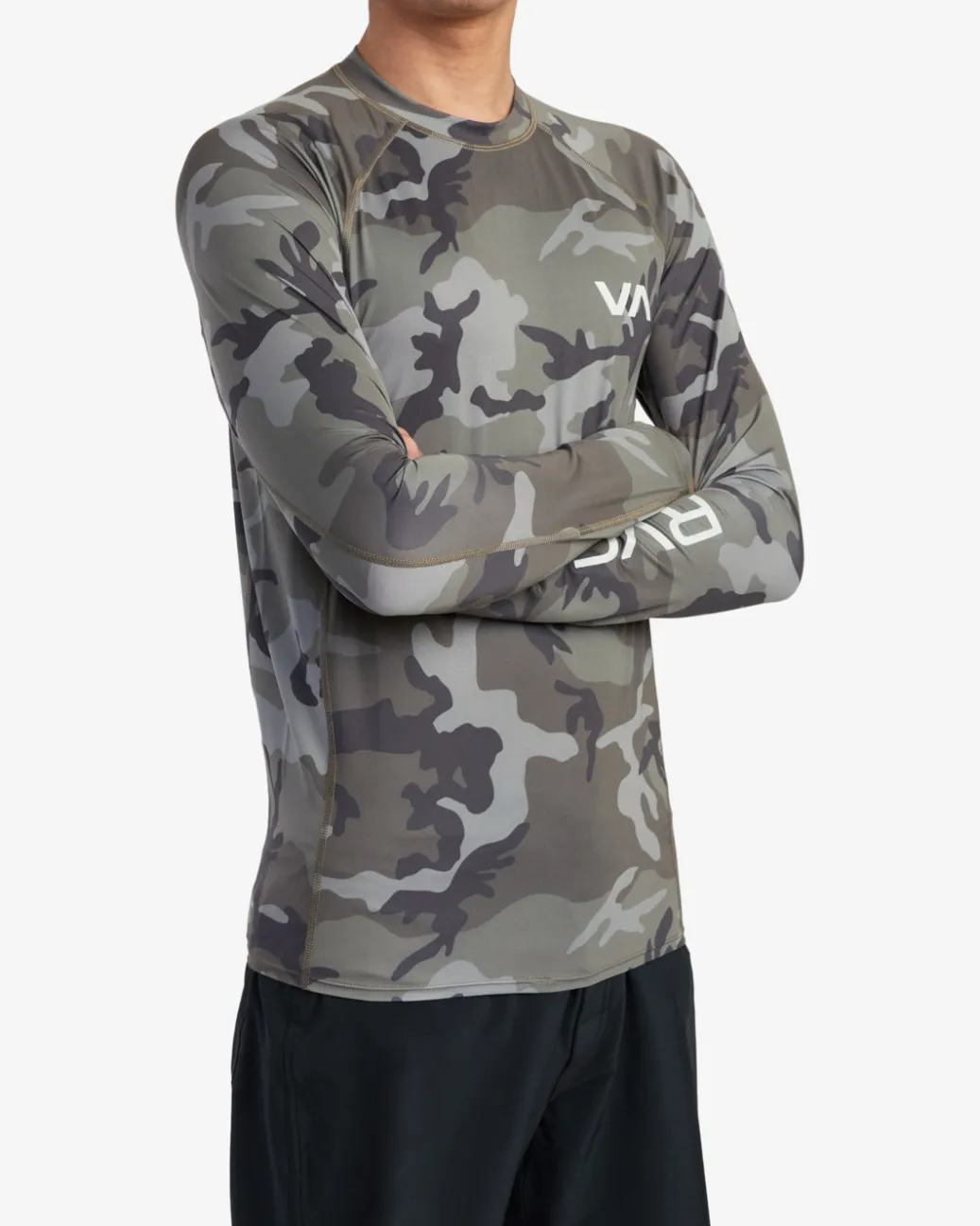 RVCA Rashguards / Surf Tees>LONG SLEEVE RASHGUARD