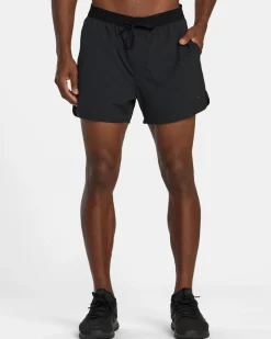 RVCA Shorts / Hybrids>RUNNER 14" ELASTIC WAIST SHORTS