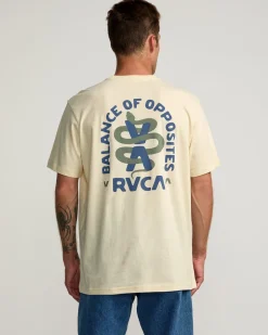 RVCA Tees / Tanks>SERPENT SHORT SLEEVE TEE