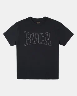 RVCA Tees / Tanks>STITCH SHORT SLEEVE TEE