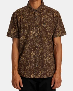 RVCA Shirts / Flannels>RVGAZI SHORT SLEEVE SHIRT