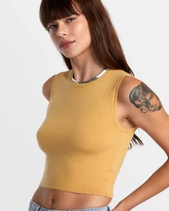 Women RVCA Tops>SELECTS SHIVER SWEATER K CREW NECK SWEATER