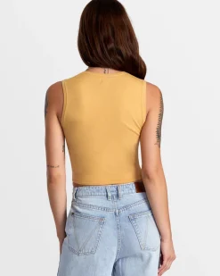 Women RVCA Tops>SELECTS SHIVER SWEATER K CREW NECK SWEATER