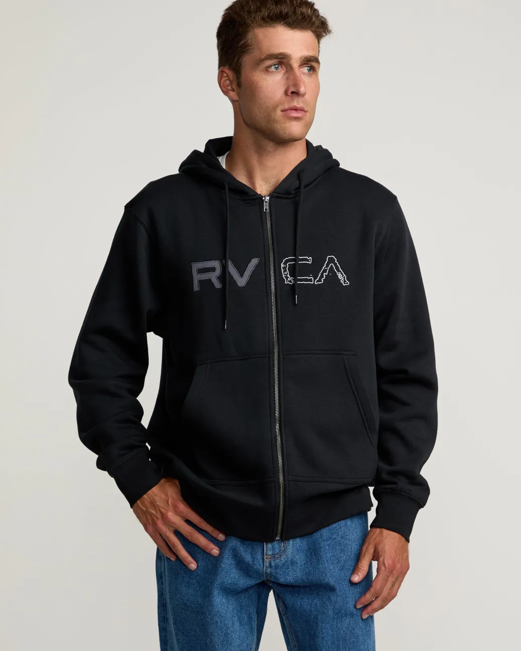 RVCA Hoodies / Sweatshirts>SPLIT PATH ZIP HOODIE