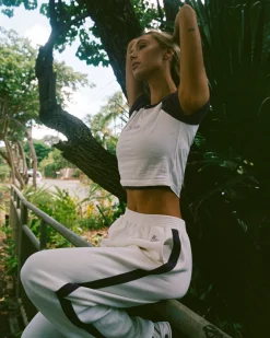 Women RVCA Workout Tops|Tops>SPORT BABY RAGLAN