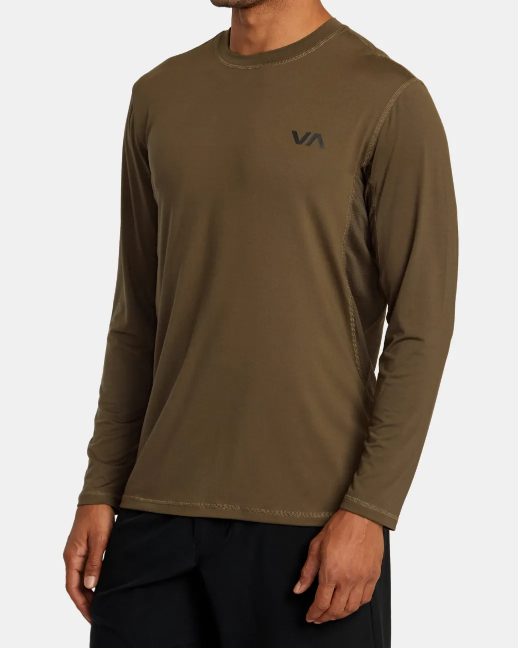 RVCA Workout Shirts|Tees / Tanks>SPORT VENT LONG SLEEVE TEE