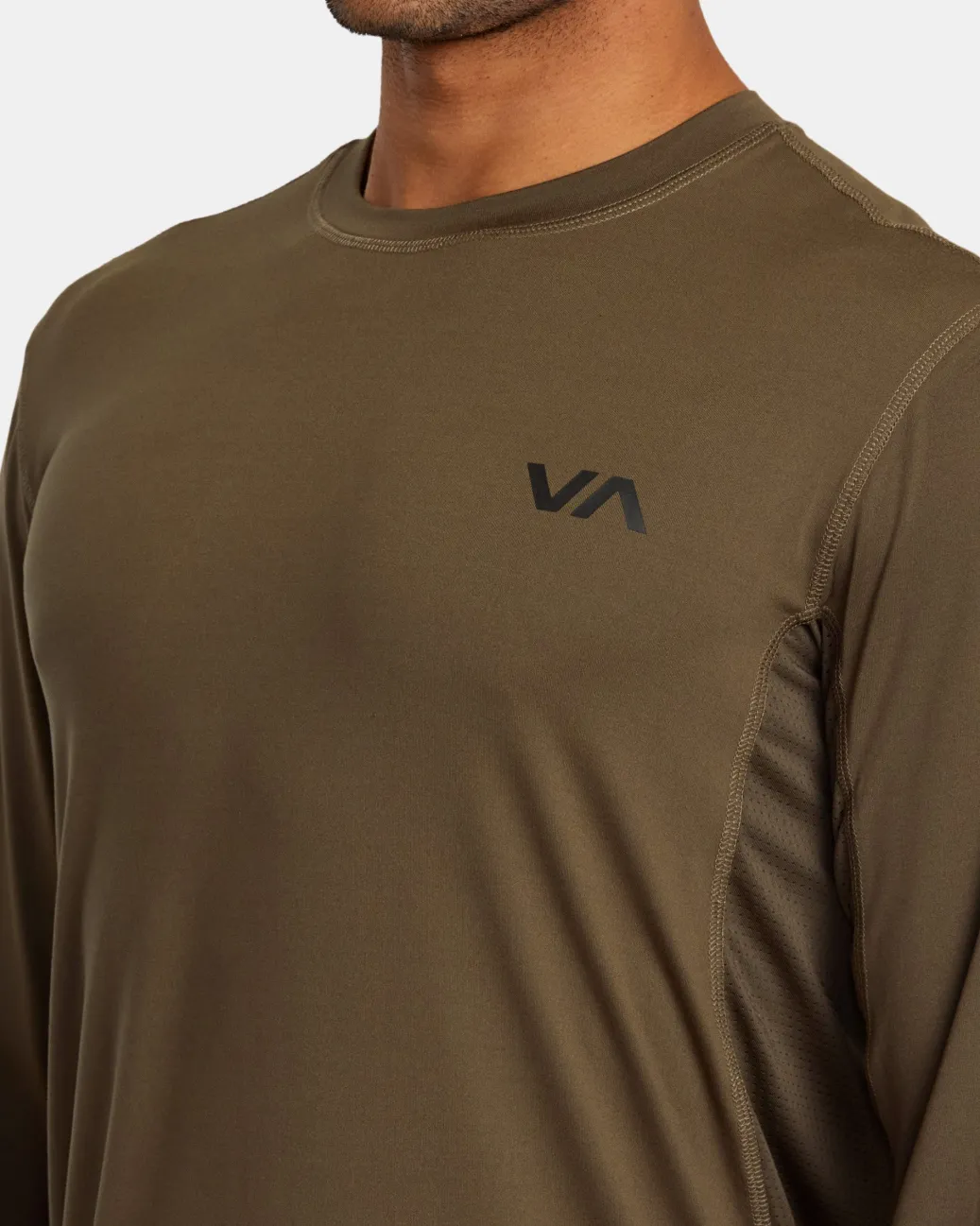 RVCA Workout Shirts|Tees / Tanks>SPORT VENT LONG SLEEVE TEE