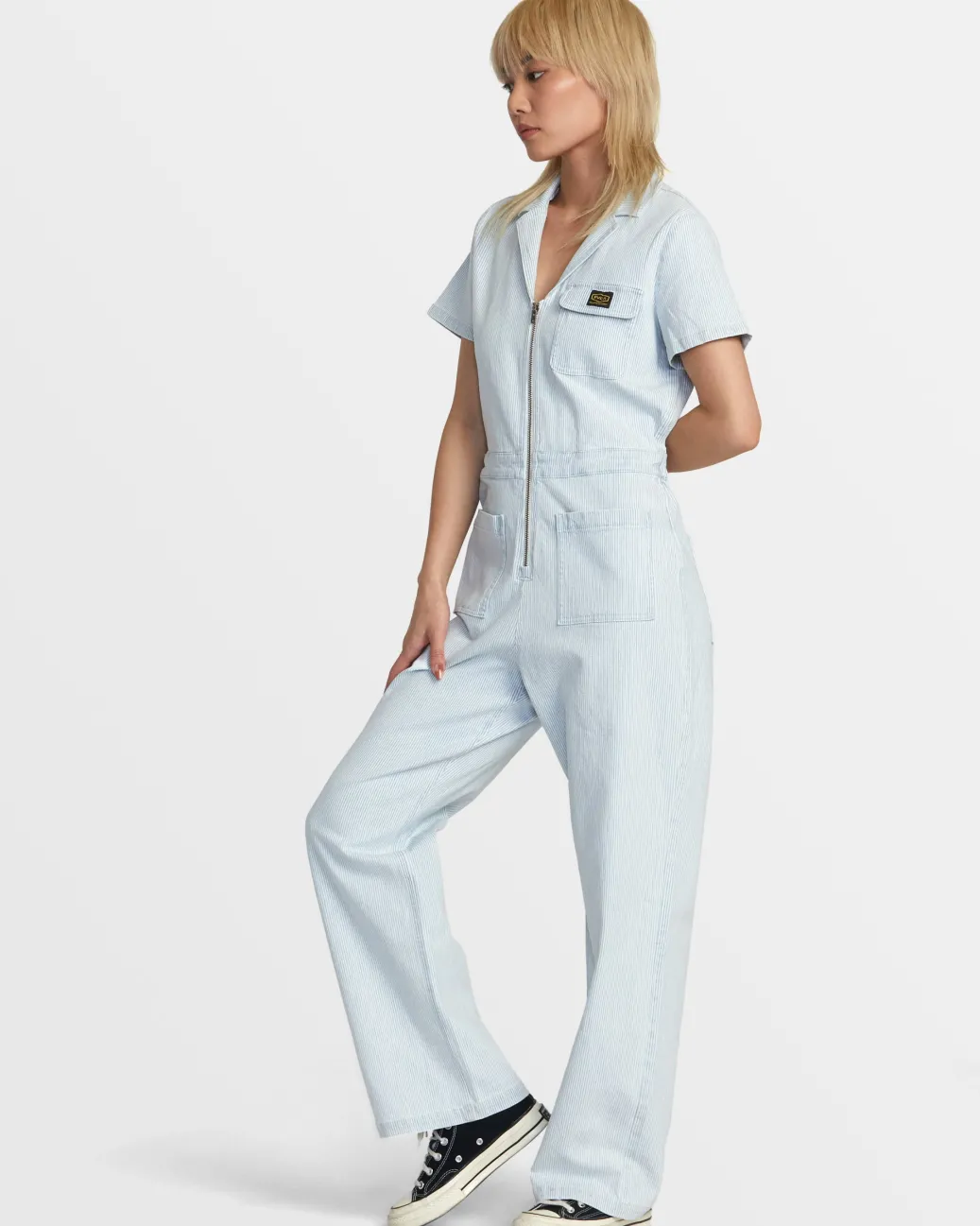 Women RVCA Dresses / Rompers>SPRING SHIFT WORKWEAR JUMPSUIT