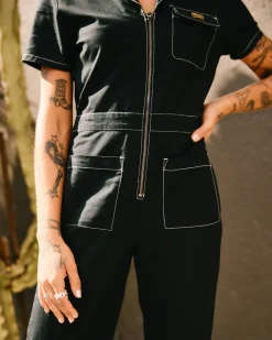 Women RVCA Dresses / Rompers>SPRING SHIFT WORKWEAR JUMPSUIT