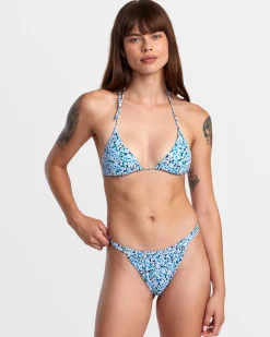 Women RVCA Bikini Bottoms|Bikini Bottoms>SPRINKLES DOUBLE STRAP SKIMPY BIKINI BOTTOMS