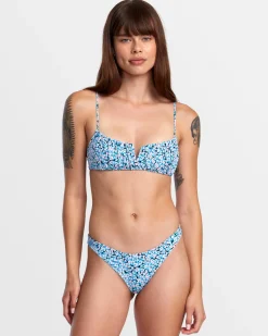 Women RVCA Bikini Bottoms|Bikini Bottoms>SPRINKLES HIGH LEG FRENCH BIKINI BOTTOMS