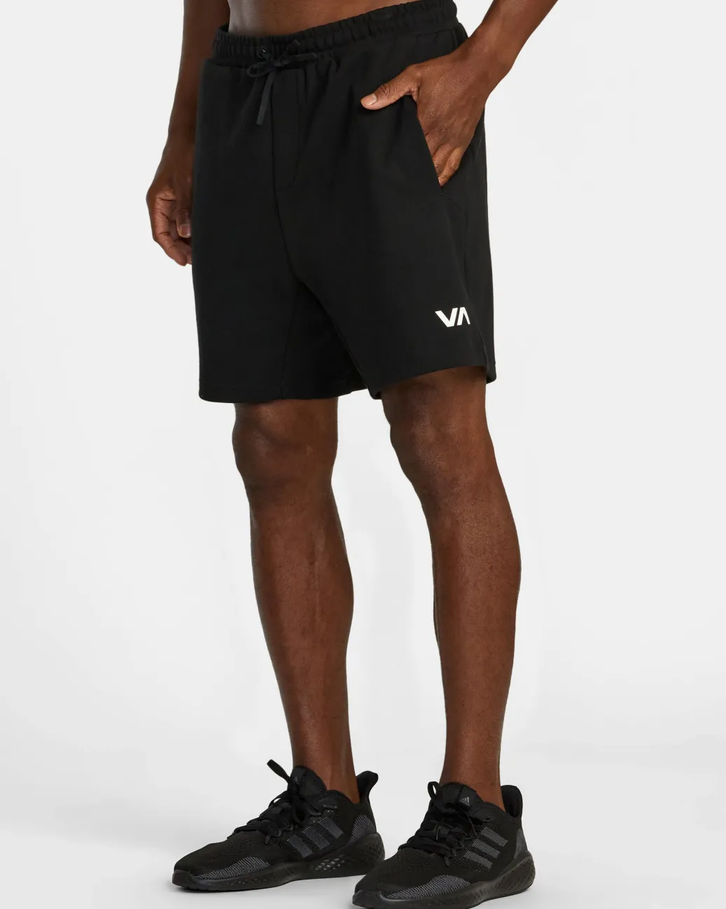 RVCA Shorts / Hybrids>TECH FLEECE ELASTIC WAIST SHORTS