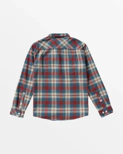 RVCA Shirts / Flannels>THAT'LL WORK FLANNEL LONG SLEEVE SHIRT