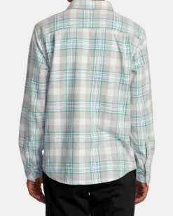 RVCA Shirts / Flannels>THAT'LL WORK FLANNEL LONG SLEEVE SHIRT