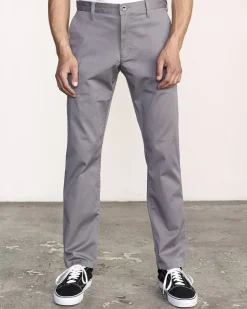 RVCA Pants>THE WEEKEND STRETCH STRAIGHT FIT PANTS