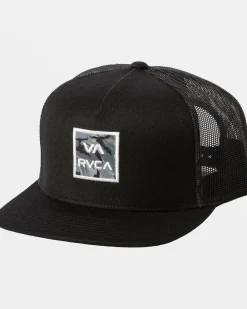 RVCA Hats / Beanies>VA ALL THE WAY PRINT TRUCKER HAT