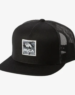 RVCA Hats / Beanies>VA ALL THE WAY PRINT TRUCKER HAT
