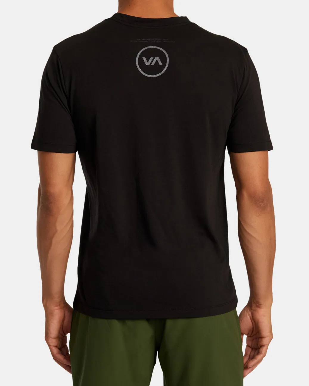 RVCA Workout Shirts|Tees / Tanks>VA CIRCLE SPLITTER TEE