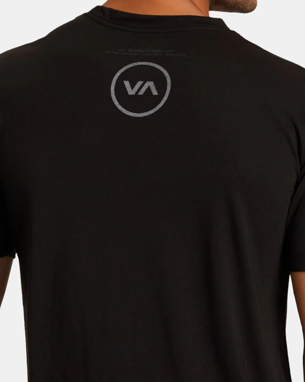 RVCA Workout Shirts|Tees / Tanks>VA CIRCLE SPLITTER TEE