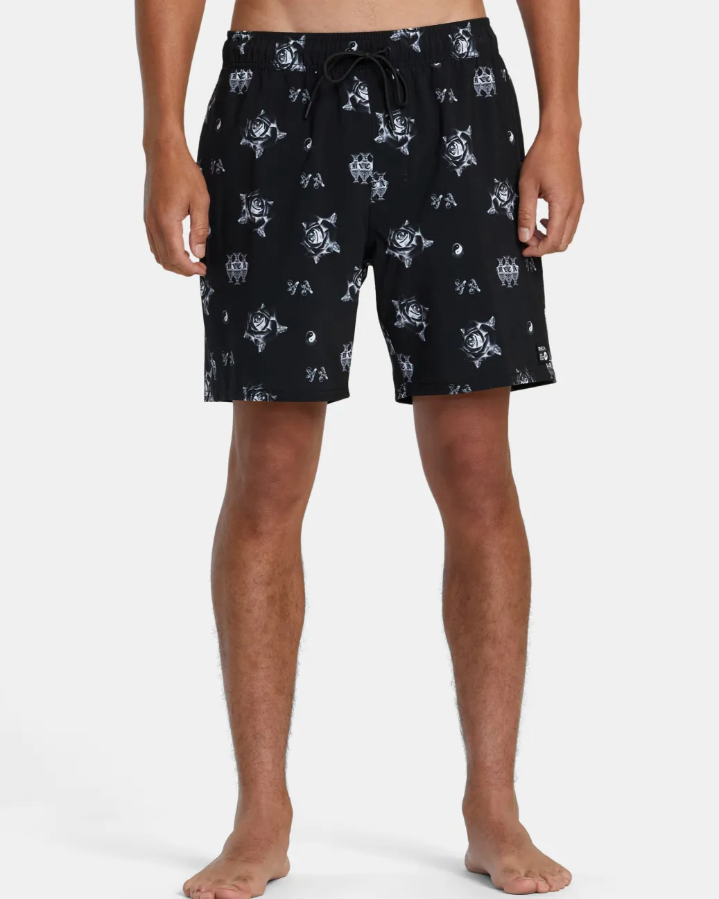 RVCA 16"-17" Outseam>VA ELASTIC WAIST BENJ BOARDSHORTS 17''