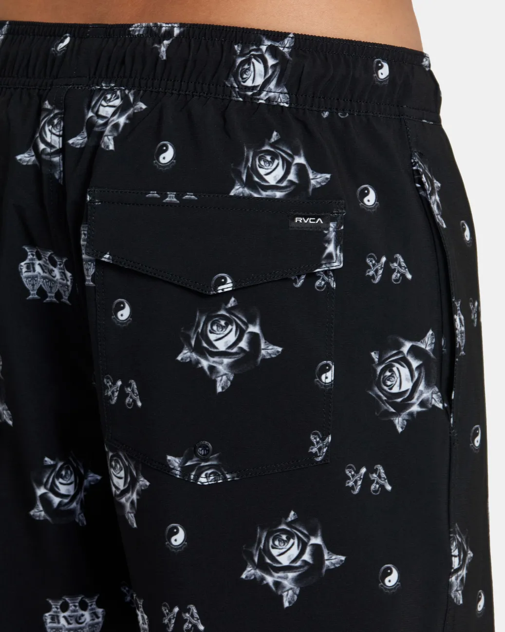 RVCA 16"-17" Outseam>VA ELASTIC WAIST BENJ BOARDSHORTS 17''