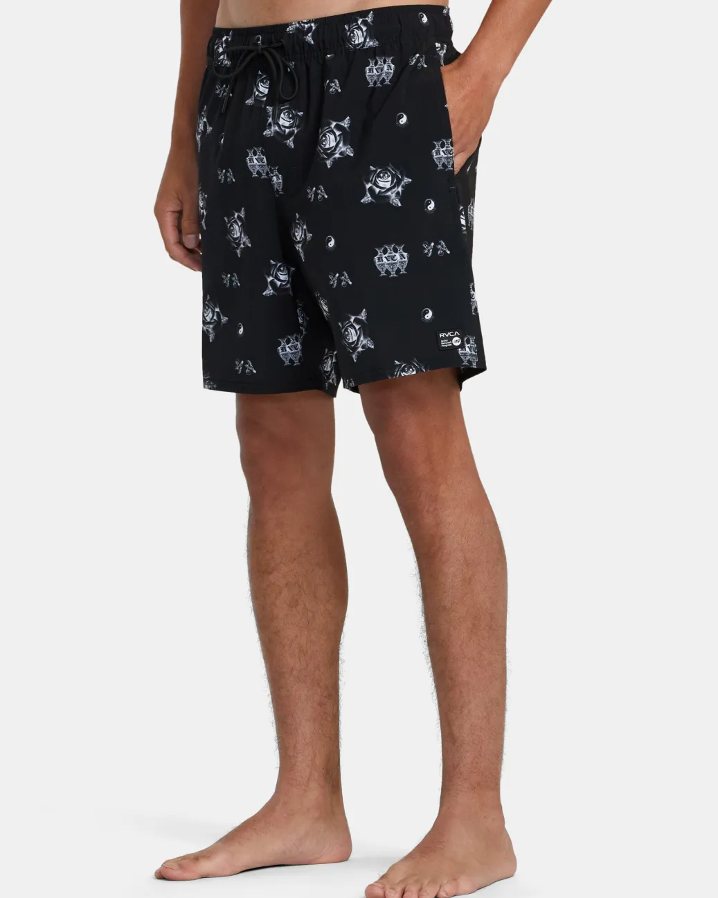 RVCA 16"-17" Outseam>VA ELASTIC WAIST BENJ BOARDSHORTS 17''