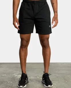 RVCA Shorts / Hybrids>VA ESSENTIAL 18" SWEAT SHORTS