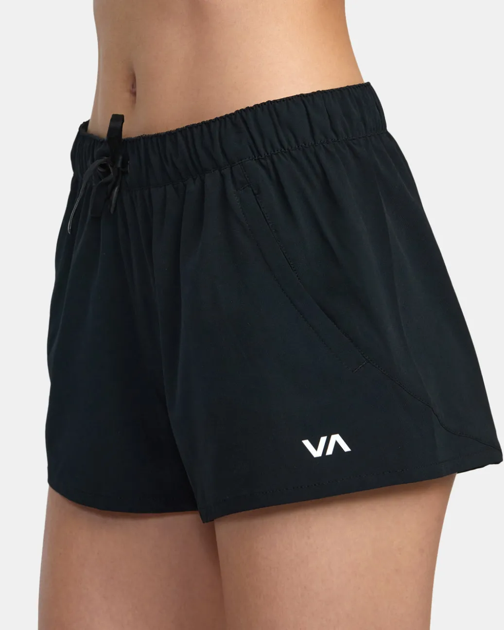 Women RVCA Athletic Shorts>VA ESSENTIAL LOW-RISE YOGGER SPORT SHORTS
