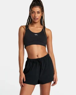 Women RVCA Athletic Shorts>VA ESSENTIAL MID-RISE YOGGER X TECHNICAL TRAINING SHORTS