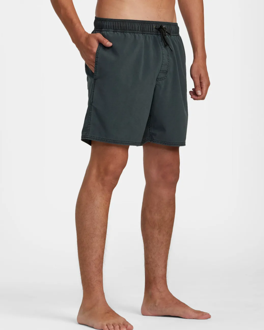 RVCA Boardshorts / Trunks|16"-17" Outseam>VA PIGMENT ELASTIC WAIST 17" BOARDSHORTS