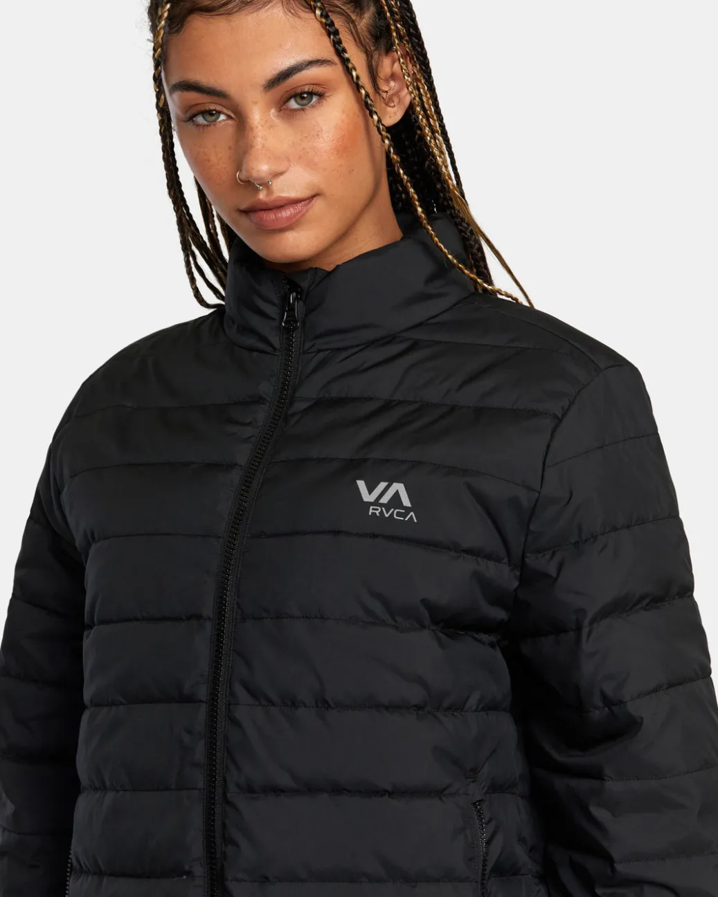 Women RVCA Jackets>VA PUFFER JACKET